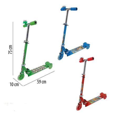 SCOOTER METÁLICO CON LUZ-  STORYLAND