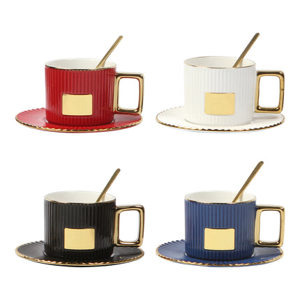 Taza para té Storyland con plato y cuchara 260 ml Storyland HM-093