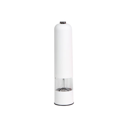 Molino Eléctrico Automático para Pimienta, Sal y Especias, Moledor de Cerámica y Acero Inoxidable con Cuerpo de Plástico ABS, Recargable para Cocina y Condimentos, Diseño Moderno y Práctico