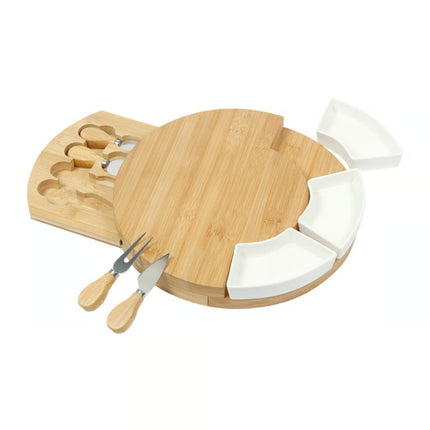 Tabla De Quesos Con Utensilios Storyland - HM-163