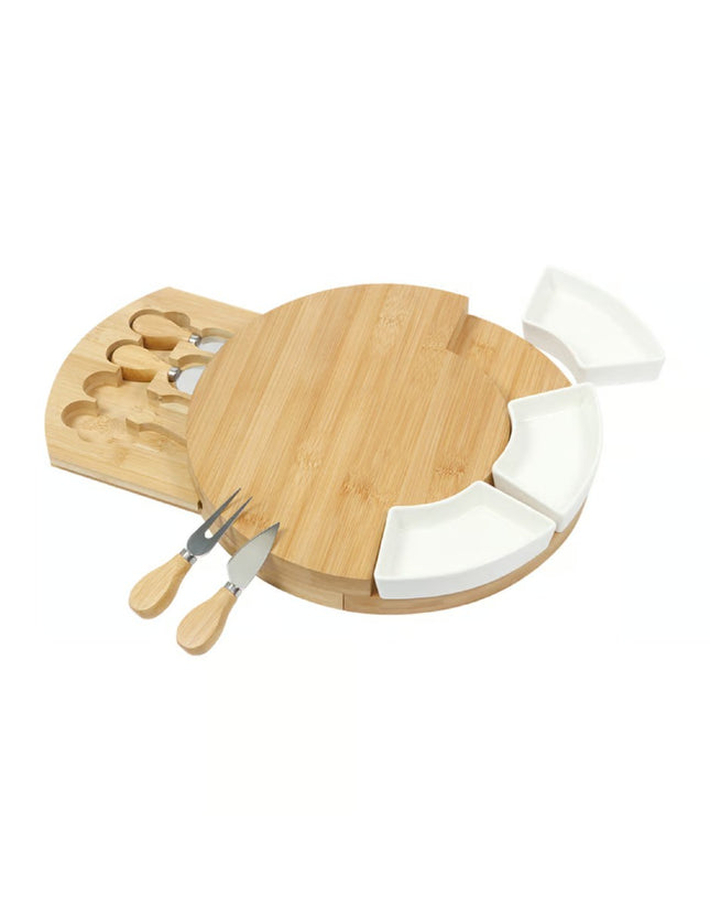 Tabla De Quesos Con Utensilios Storyland - HM-163