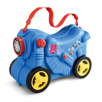 Maleta  Moto colores variables unisex para niños 49x33x24cm. 780262
