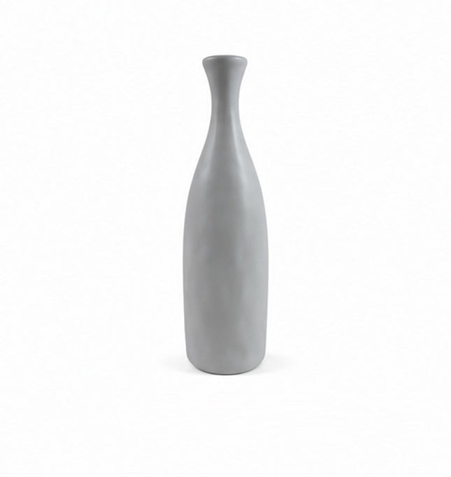 Florero Decorativo de Cerámica color Mate Estilo Minimalista – 30 cm