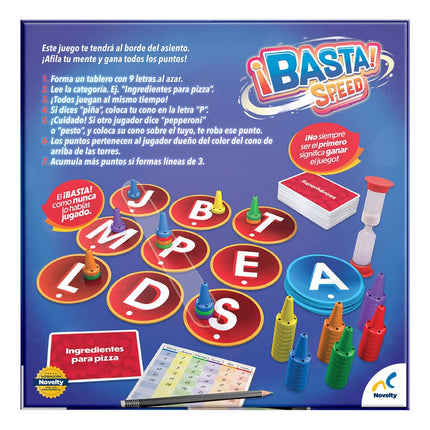 Juego De Mesa En Familia Basta Speed JCA-4081  Storyland