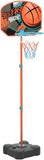 Juego de baloncesto portátil ajustable 109-141 cm