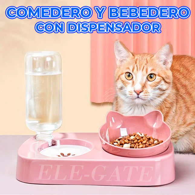 Comedero y Bebedero con Dispensador de Agua Storyland MAS.01.7