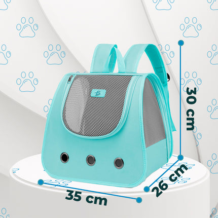 Mochila Para Gatos De Malla Transpirable