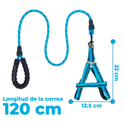 Kit de Arnés y Correa para Perros. Mascotas Medianas Storyland MAS.04.17