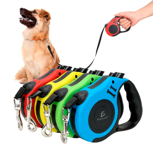 Correa Retráctil para Perro de 5 Metros – Ideal para Paseos sin Estrés Storyland MAS.04.5