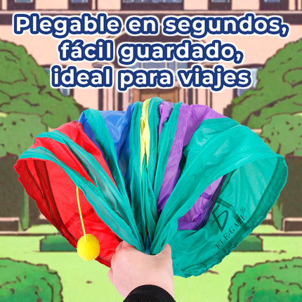 Túnel en Forma de T con Tres Salidas para Gato