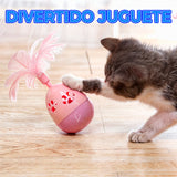 Juguete en Forma de Huevo con Plumas para Gato Storyland MAS.105.2