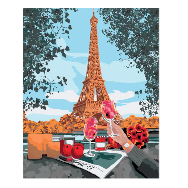 PINTA POR NUMERO Salud París 40x50CM