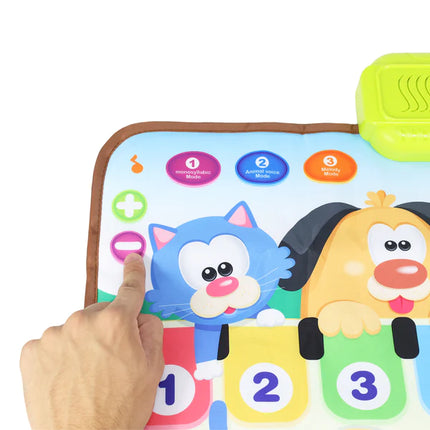 Toca Piano Bebé Tapete de Música Interactivo