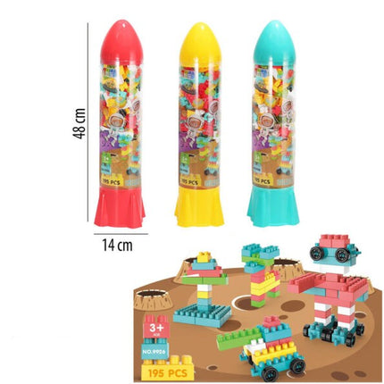 Bloques De Construcción Infantil En Tubo Cohete SH22092388 Storyland