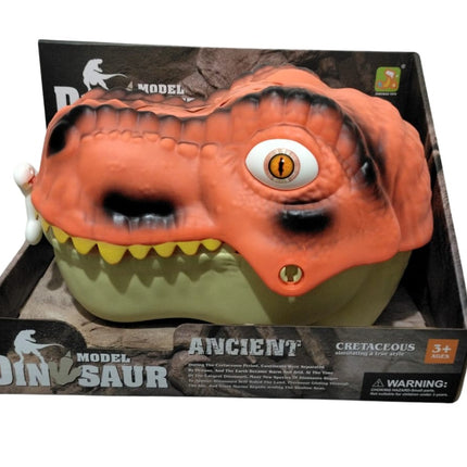 Maletin Cabeza de dinosaurio con accesorios
