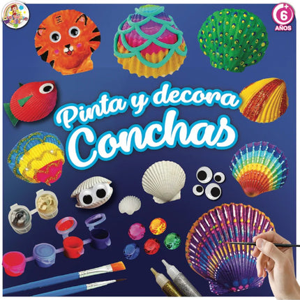 Kit para pintar  conchas marinas SP241104