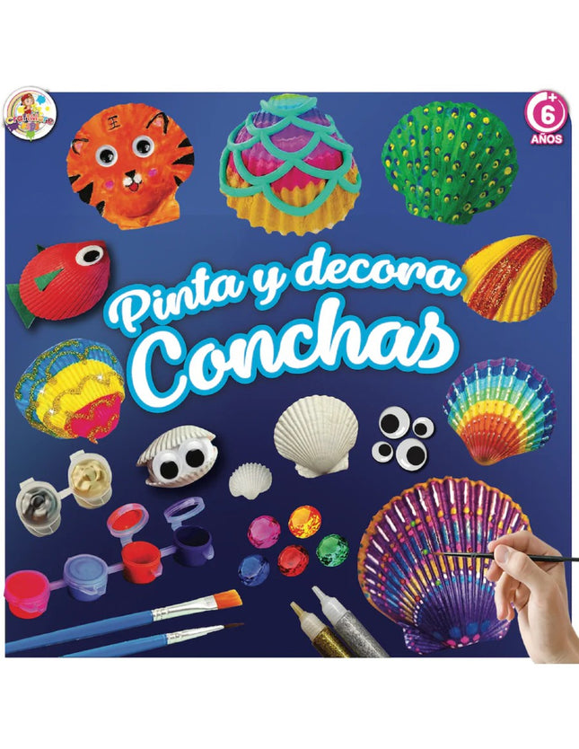 Kit para pintar  conchas marinas SP241104