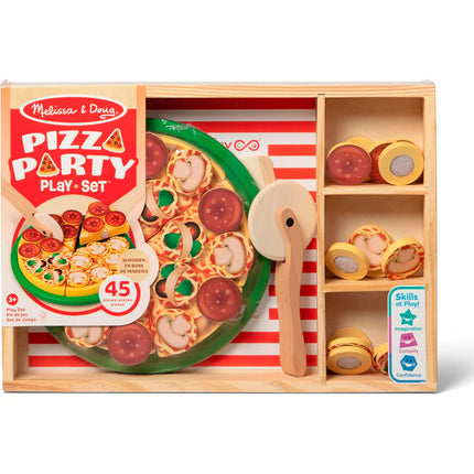 Alimentos de Juguete para Fiesta de Pizza