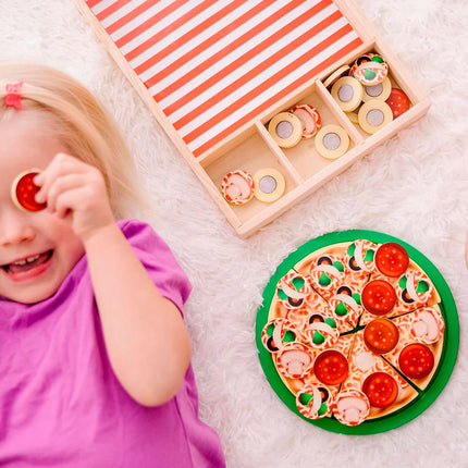 Alimentos de Juguete para Fiesta de Pizza