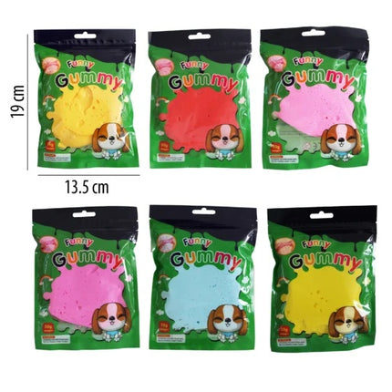 6 Fomys Moldeables Colores Surtidos 50 g Para Fiestas Infantiles, Bolsitas De Regalo, Cumpleaños, Bolos, Manualidades Y Actividades Creativas