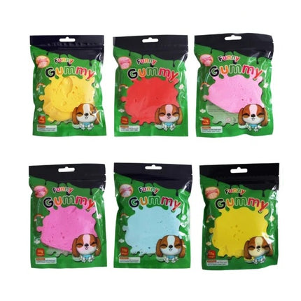 6 Fomys Moldeables Colores Surtidos 50 g Para Fiestas Infantiles, Bolsitas De Regalo, Cumpleaños, Bolos, Manualidades Y Actividades Creativas