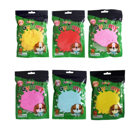 Set de 6 Fomis Moldeables Colores Surtidos 19x13.5 cm | para Manualidades Escolares, Decoración y regalo fiestas