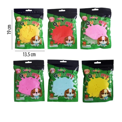 Set de 6 Fomis Moldeables Colores Surtidos 19x13.5 cm | para Manualidades Escolares, Decoración y regalo fiestas