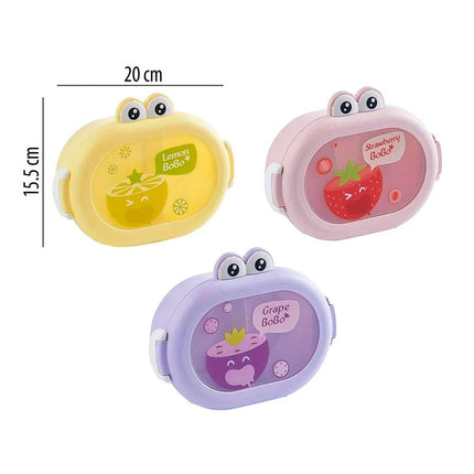 Set de 3 Lonchera de plástico con carita  SWA3139 - STORYLAND