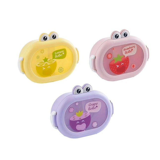 Set de 3 Lonchera de plástico con carita  SWA3139 - STORYLAND