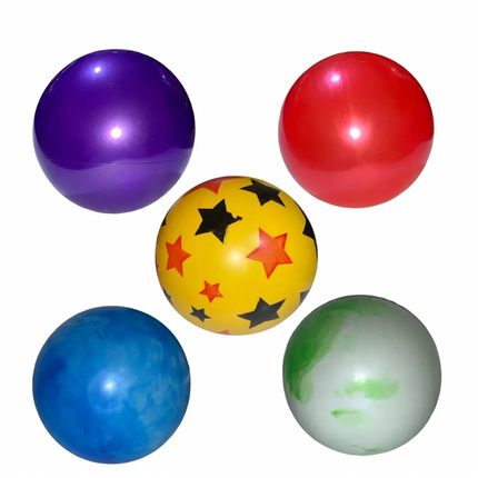 Pelota decorada diferentes modelos ECONOMICA 192 pz x bulto