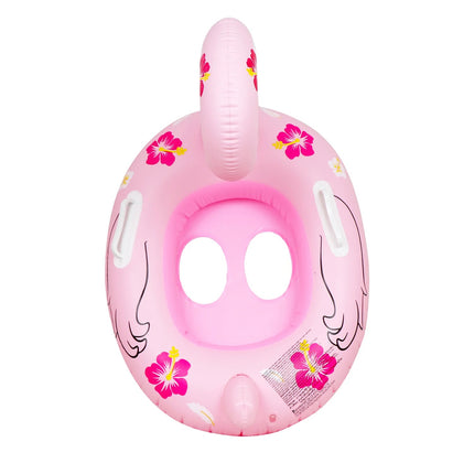 Salvavidas Inflable Flamingo 70 cm para Niños – Flotador Infantil para Playa, Alberca y Verano, Diseño Divertido y Seguro
