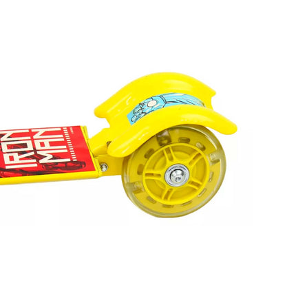 SCOOTER IRONMAN 3 RUEDAS CON LUZ PLEGABLE