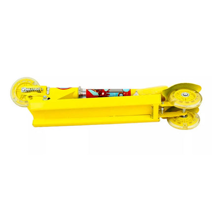 SCOOTER IRONMAN 3 RUEDAS CON LUZ PLEGABLE