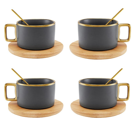 Juego De 4 Tazas Storyland TAZ 057 De Ceramica