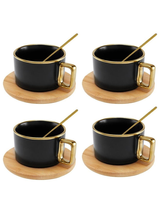 Juego De 4 Tazas Storyland TAZ 057 De Ceramica