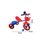 Triciclo para Niños con Respaldo Storyland TS808