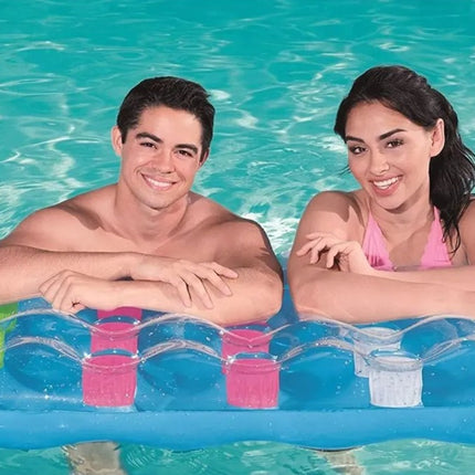 Colchón Inflable para Alberca 183 cm  – Colchoneta Acuática para Piscina y Playa, Flotador para Adultos