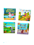 Set de  libros de colección Animales pasta dura 4 modelos Diferentes Storyland