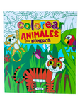 Libro para colorear Animales por Numeros 60 pag. Storyland