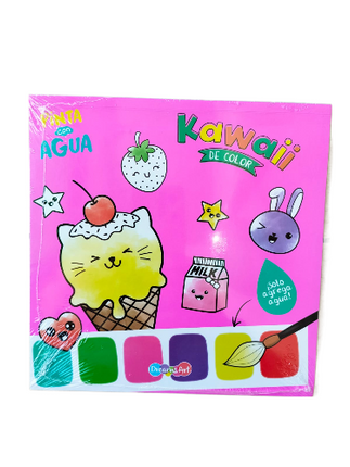 Lbro pinta con Agua Kawaii de Color Storyland BC-DARMIX3