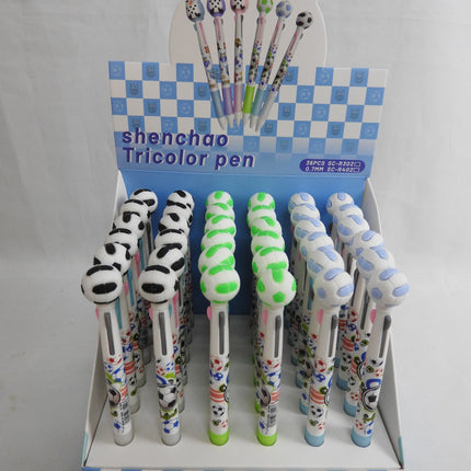 Caja de Plumas de futbol con 36pz Storyland 122059