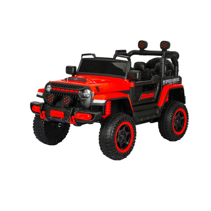 Carro montable eléctrico con trol remoto Rojo 3010351-1  -  Storyland