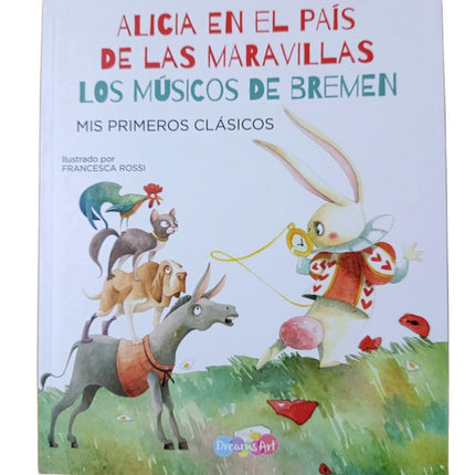 Libro Cuentos Mis primeros Clasicos Dobles 40pag 20*17cm