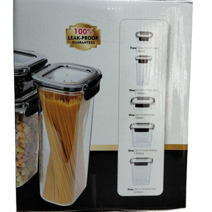 Set De Contenedores Herméticos De Alimentos 12 piezas