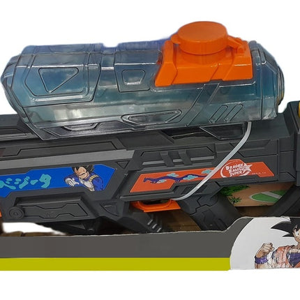 Pistola de Agua Dragon Ball 40 x 7 x 26 cm – Lanzador de Agua para Niños, Juguete de Superhéroes para Alberca, Playa y Verano