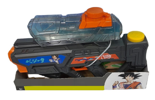 Pistola de Agua Dragon Ball 40 x 7 x 26 cm – Lanzador de Agua para Niños, Juguete de Superhéroes para Alberca, Playa y Verano