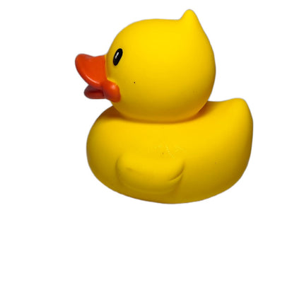 🐤 Juguete Pato Grande de Goma Amarillo, Diversión Acuática