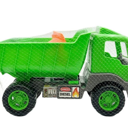 Camión Volteo de Juguete Infantil con Cono de Seguridad Rojo 35x20x20 cm Storyland