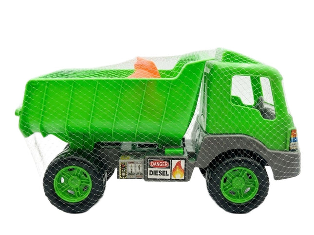Camión Volteo de Juguete Infantil con Cono de Seguridad Rojo 35x20x20 cm Storyland