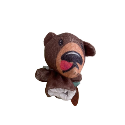 Goloso, el oso Titeres en accion 10pag 16x16cm
